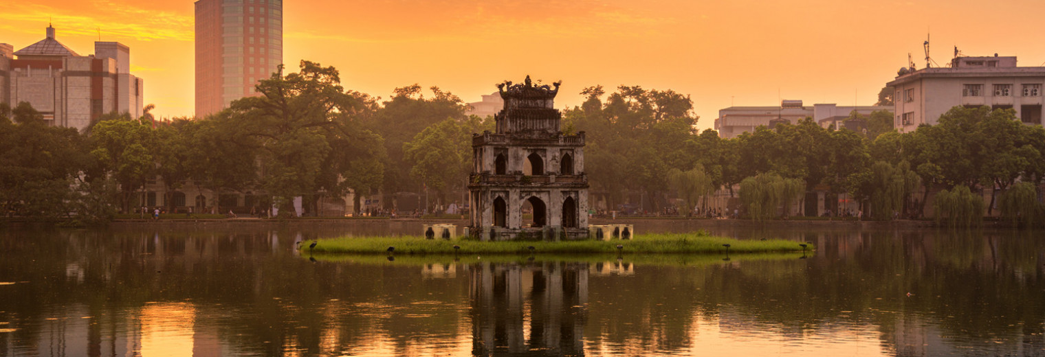Turtle Tower, Hoan Kiem Lake, Hanoi