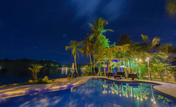 Pool, Manatus Hotel, Tortuguero, Costa Rica
