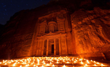 Petra by Night, Jordan