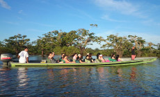 Canoeing, Amazon Jungle, Ecuador