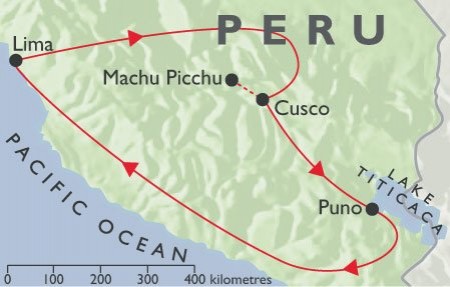 Incas & Conquistadors  + Lake Titicaca map