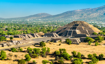 Teotihuacan pyramids, Mexico City