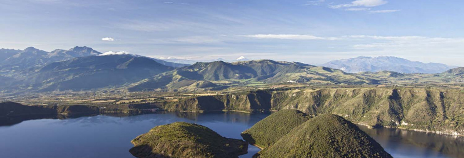 Cuicocha Crater Lake, Otavalo, Ecuador