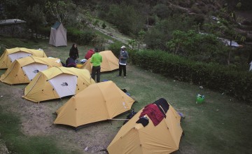 Camping on the Trail