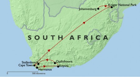 Cape Town & The Garden Route + Kruger Safari