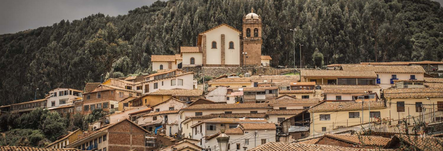 Rooftops, Cusco, Peru