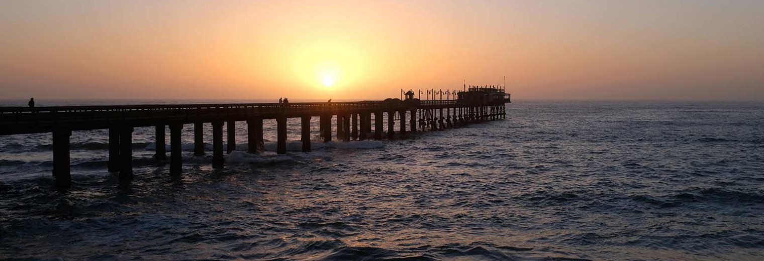 Sunset, Swakopmund, Namibia