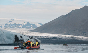 Zodiac Ride, Jökulsárlón Lagoon