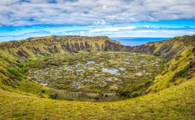 Ranu Kao Viewpoint, Easter Island, Chile