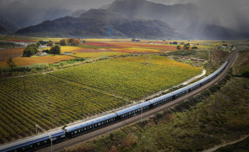 Hex River Valley, Rovos Rail, South Africa