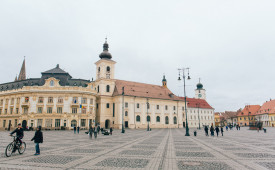 The Large Square, Sibiu, Romania