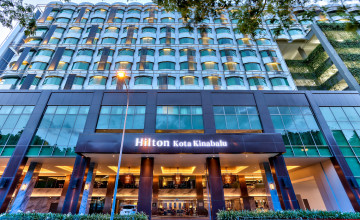 Exterior, Hilton Kota Kinabalu