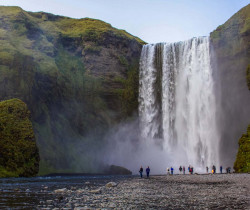 Skógafoss Waterfall, Iceland Skógafoss Waterfall, Iceland