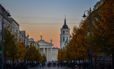 Cathedral Square, Vilnius, Lithuania