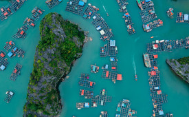 Cat Ba Island Fishing Village