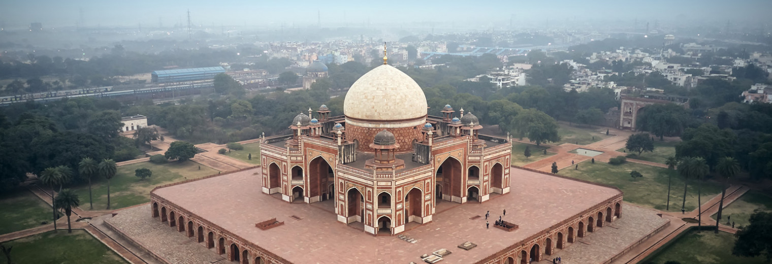 Humayun's Tomb Aerial