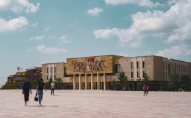 National History Museum, Skanderbeg Square, Tirana