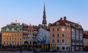 Dome Square, Riga, Latvia