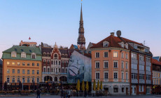 Dome Square, Riga, Latvia