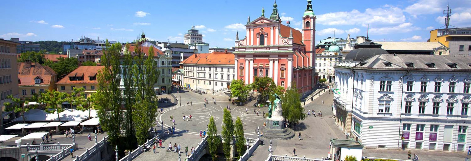 Triple Bridge, Ljubljana, Slovenia