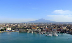 View of Mount Etna, Catania, Sicily