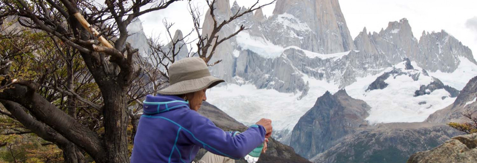 Patagonia, Chile - Shirley and Paul Lumbewe