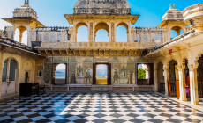 Courtyard, City Palace Udaipur