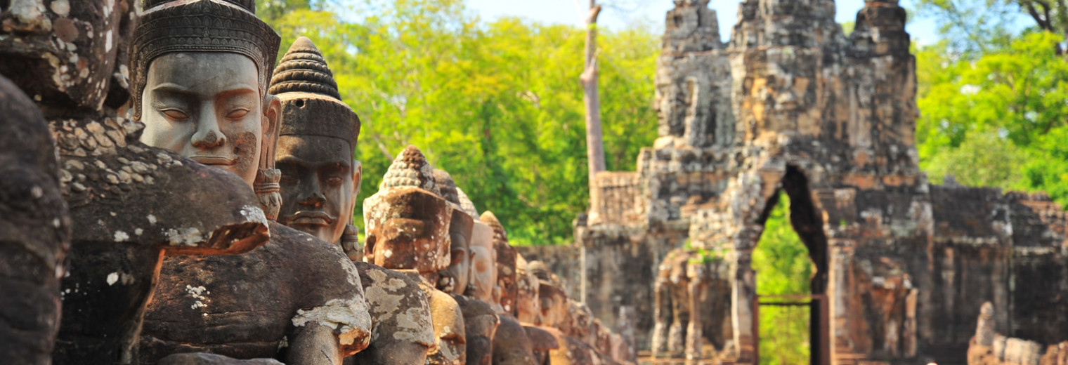 Guardian Statues, Angkor Thom