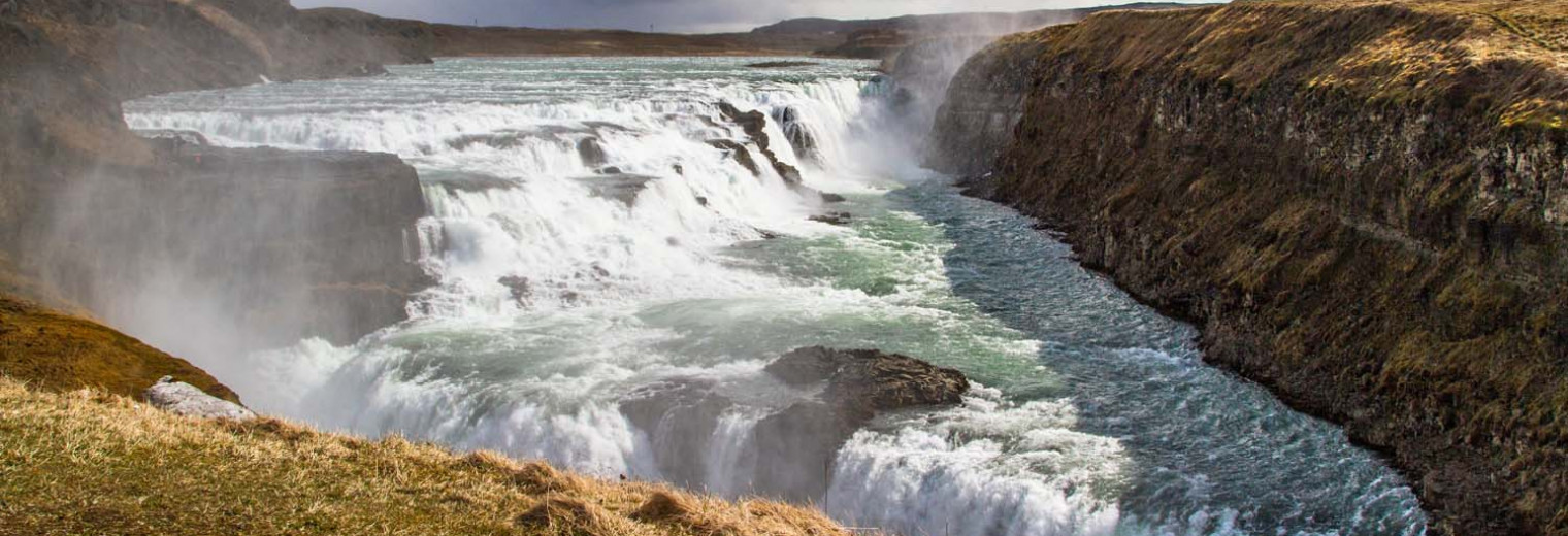 Gullfoss Falls, Golden Circle, Iceland