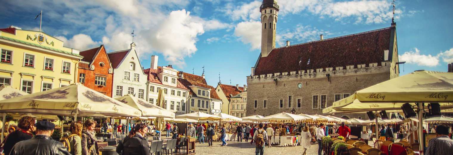 Town Hall Square, Tallinn, Estonia