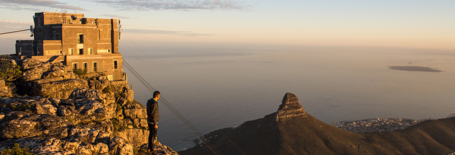 Cable Car station, Table Mountain, Cape Town