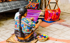 Women Weaving, Guatemala