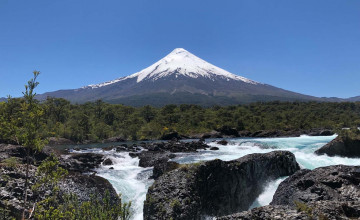 Osorno Volcano, Lake District, Chile