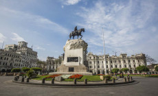 Plaza San Martin, Lima, Peru