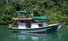 Schooner boat tour, Paraty, Brazil