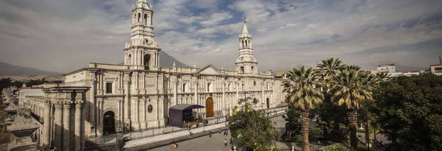 Main square, Arequipa, Peru