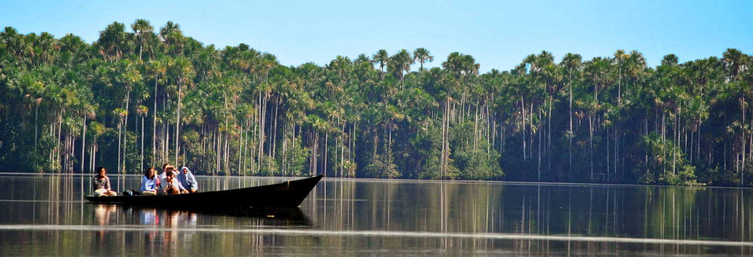 Amazon boat ride, Peru