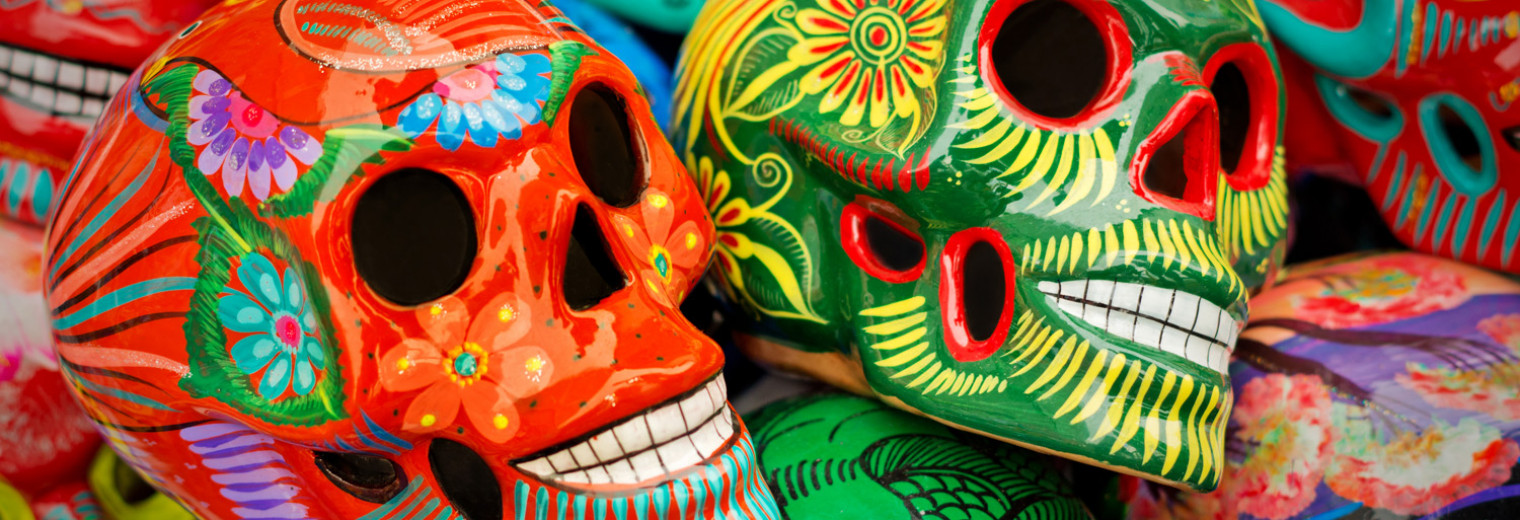 Decorated Skulls, Mexico