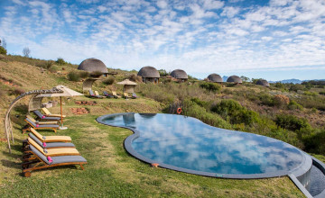 Pool, Kwena Lodge, Gondwana Game Reserve