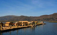 Floating Uros Islands, Lake Titicaca, Peru
