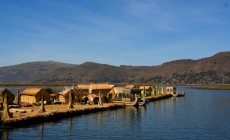 Floating Uros Islands, Lake Titicaca, Peru