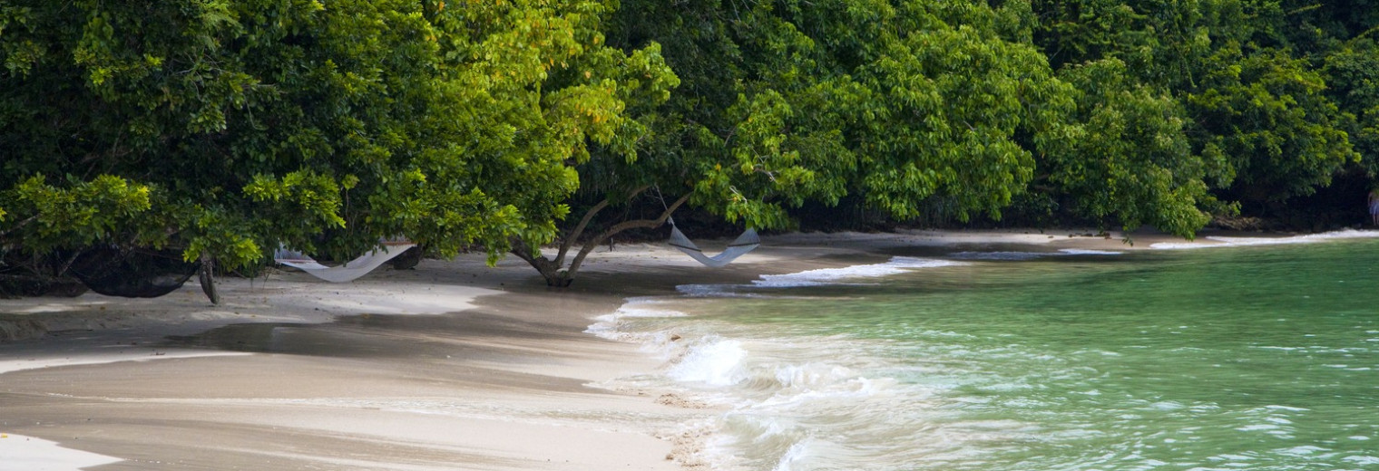 Beach, Gaya Island Resort