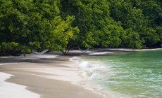 Beach, Gaya Island Resort