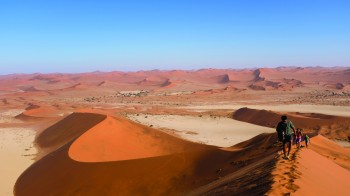 Climbing Big Daddy: Namibia's Iconic Sand Dune