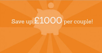 Save up to £1000 per couple