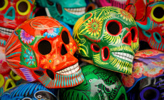 Decorated Skulls, Mexico